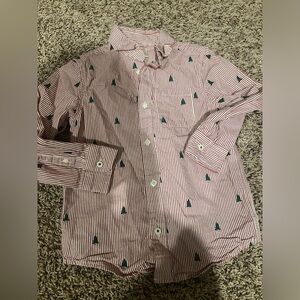 Gym Boys Christmas Buttondown